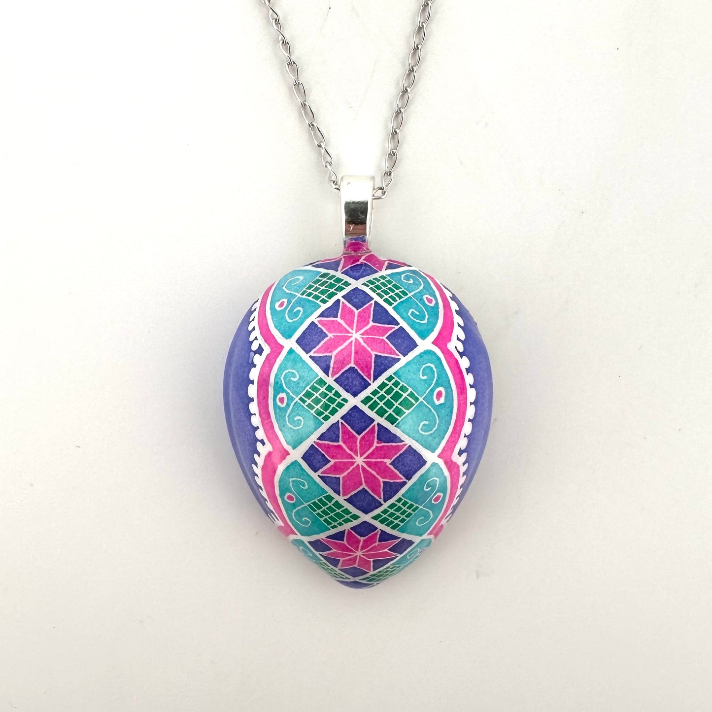Half Quail Egg Necklace
