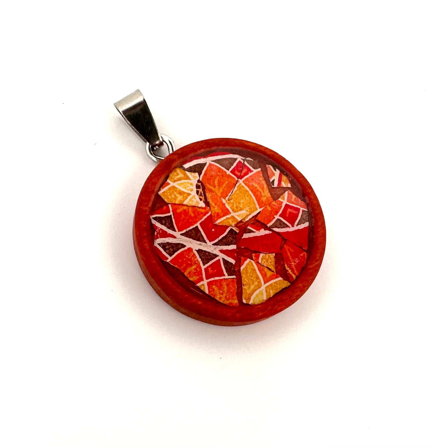 Pysanky Mosaic Pendant