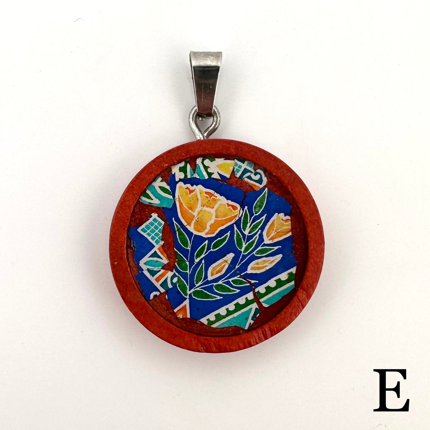 10 Poppy Mosaic Pendant Collection