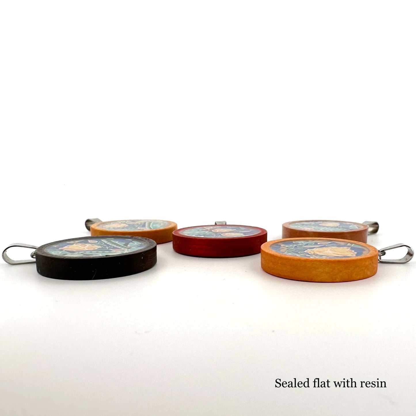 10 Poppy Mosaic Pendant Collection