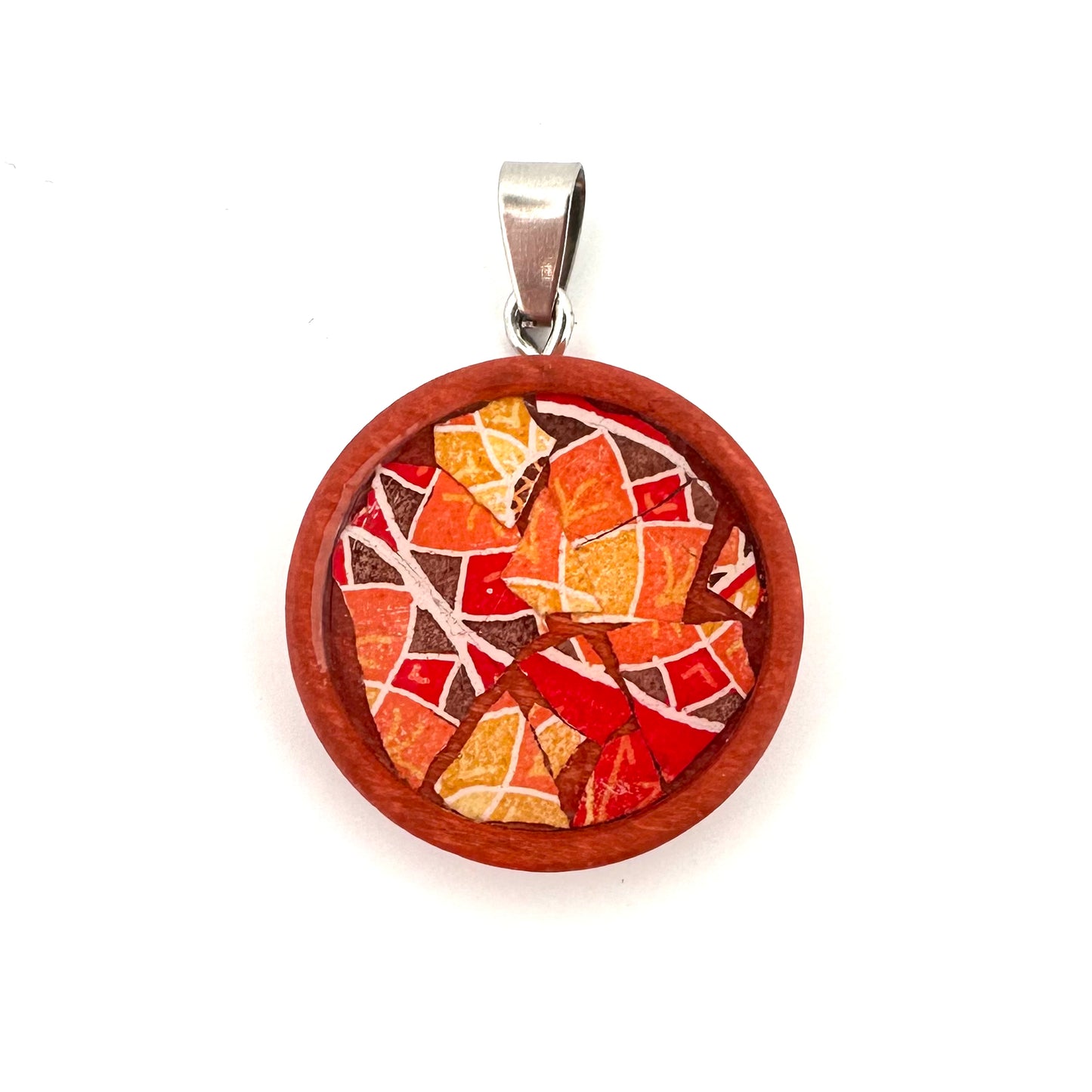 Pysanky Mosaic Pendant