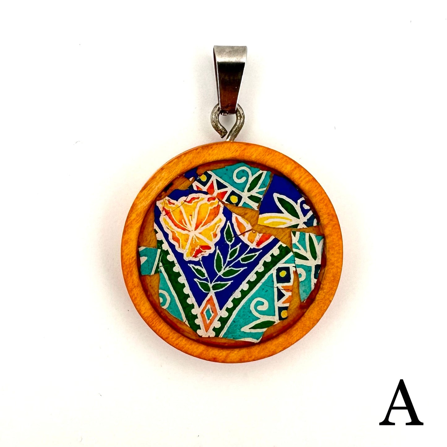 10 Poppy Mosaic Pendant Collection