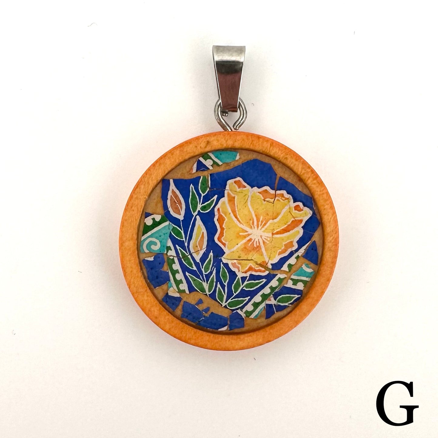 10 Poppy Mosaic Pendant Collection