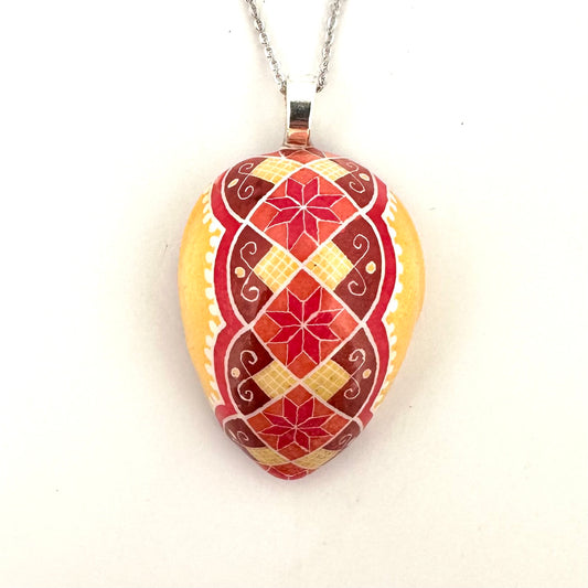 Half Quail Egg Necklace