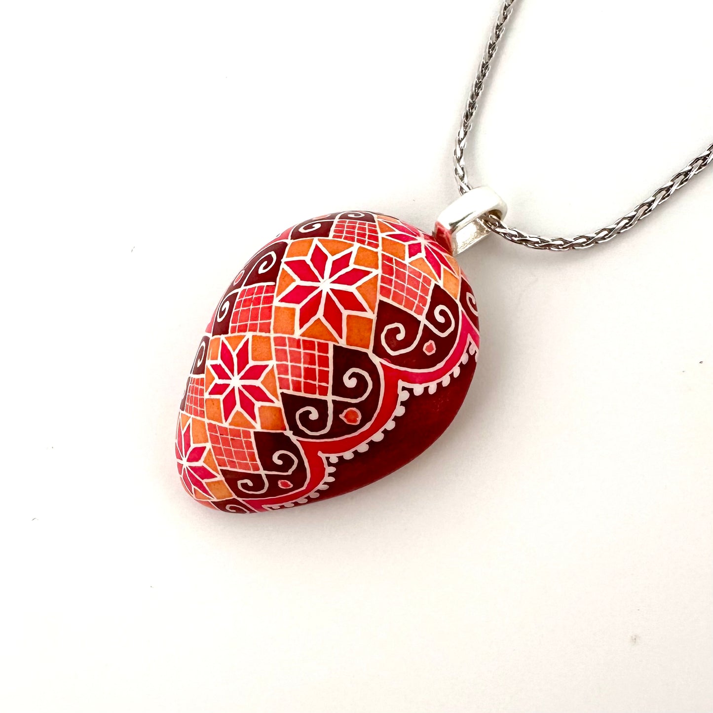 Half Quail Egg Necklace Katherine Alexander Art