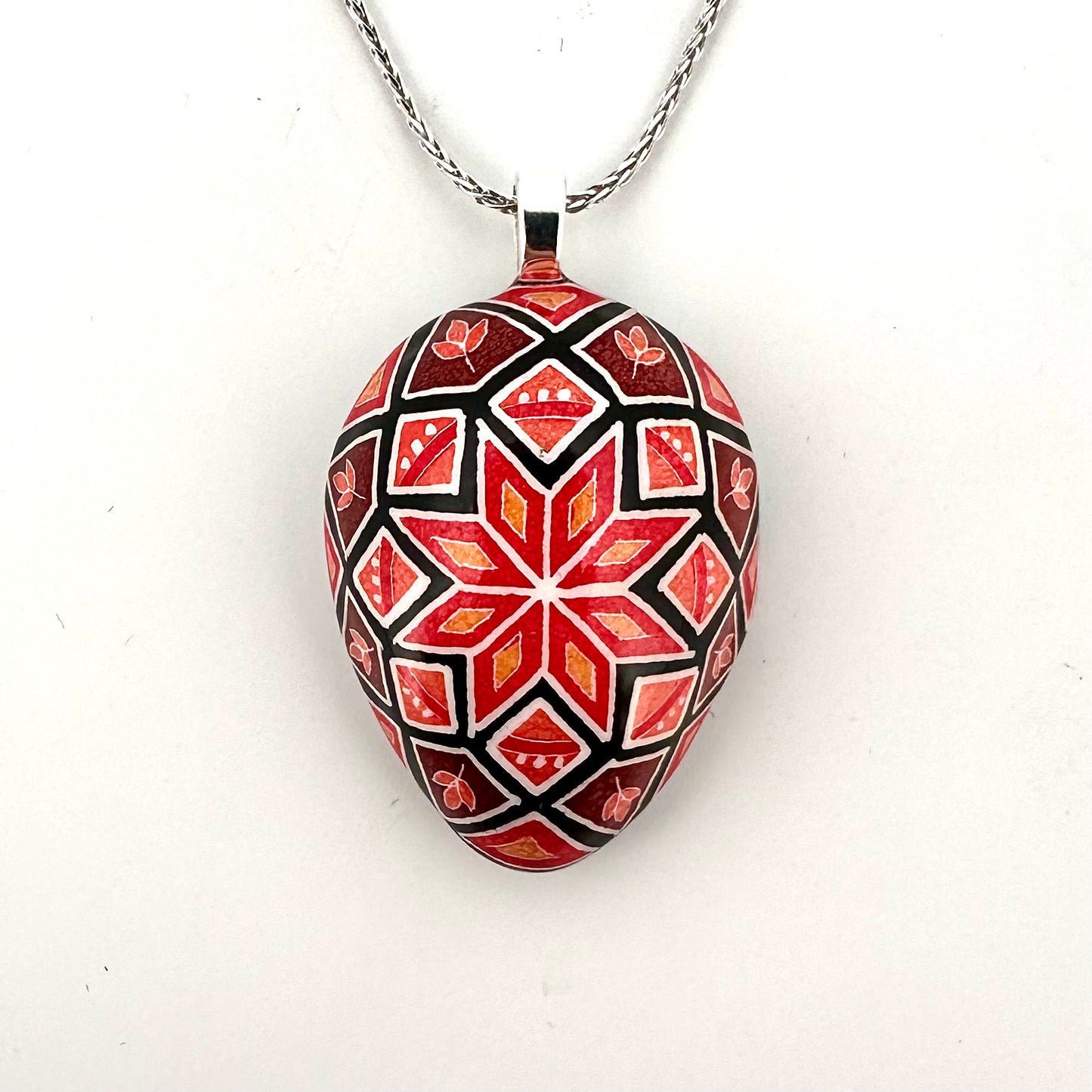 Half Quail Egg Necklace