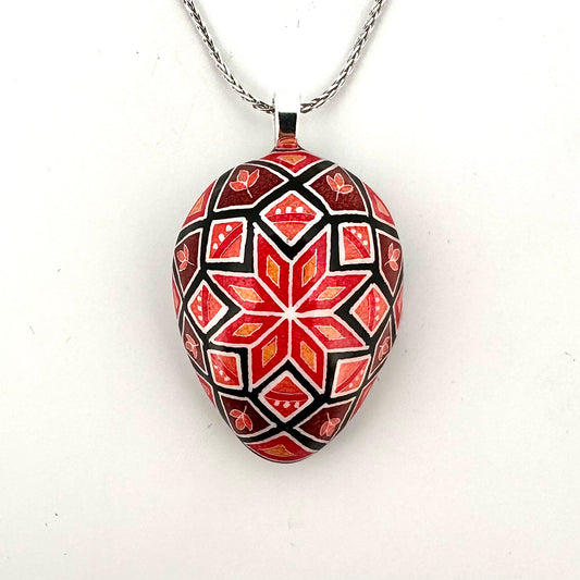 Half Quail Egg Necklace