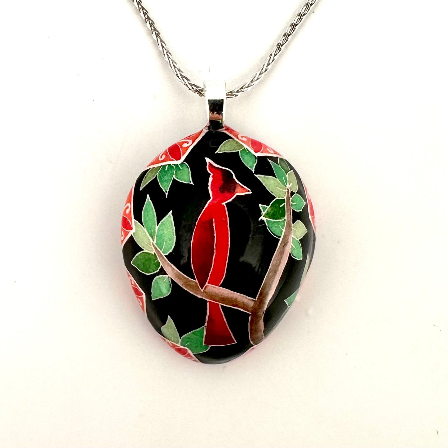 Half Quail Egg Necklace