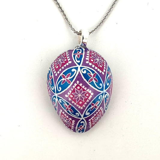 Half Quail Egg Necklace