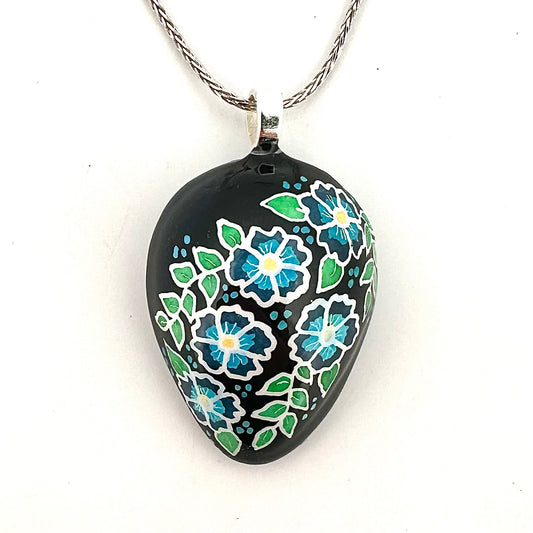 Half Quail Egg Necklace